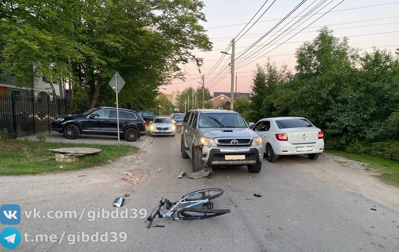 В Калининграде на улице Ивана Сусанина сбили велосипедиста | 26.06.2024 |  Новости Калининграда - БезФормата