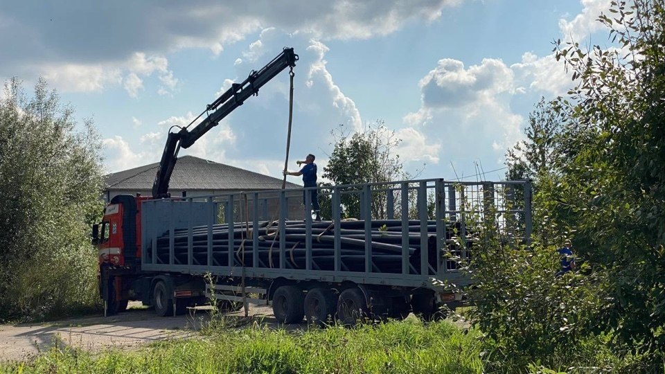 Около 300 жителей поселка Холмы смогут провести газ в свои дома