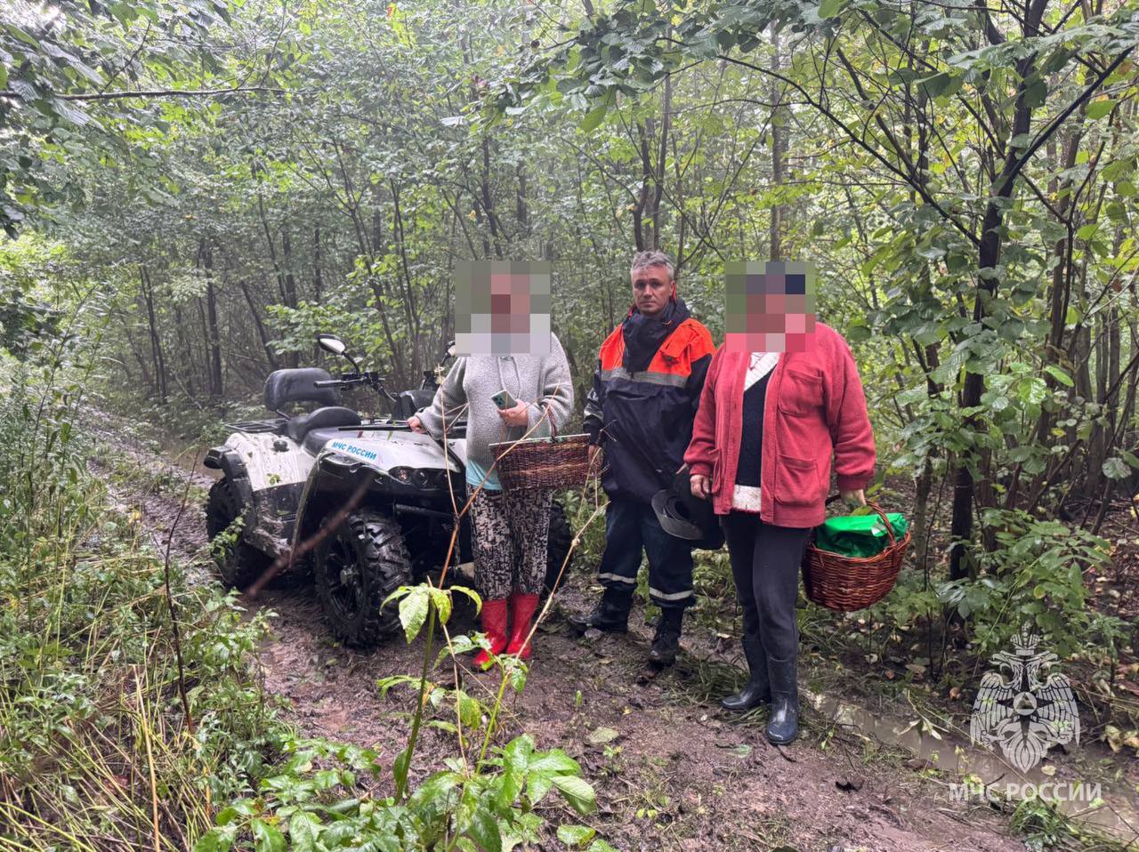 В Калининградской области спасатели два часа искали в лесу потерявшихся женщин