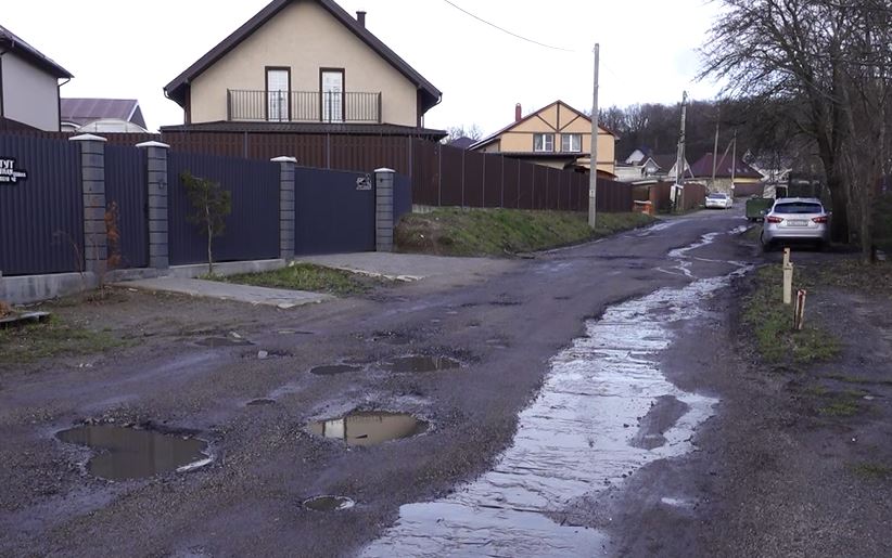 дороги в холмогоровке