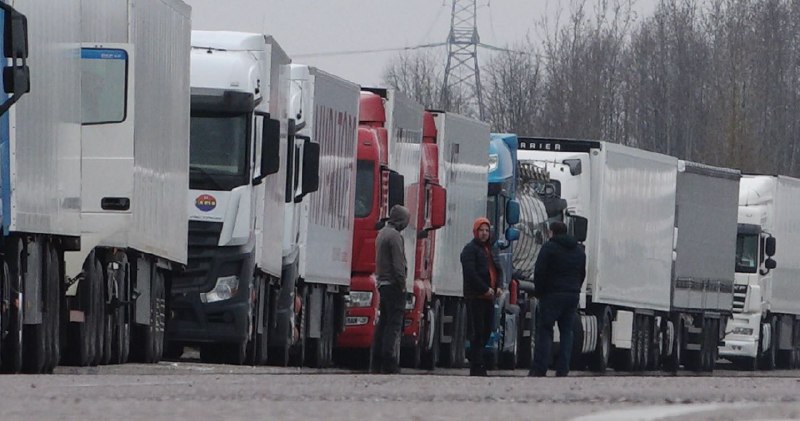 На границе с Литвой под Калининградом впервые с января исчезла очередь из грузовиков