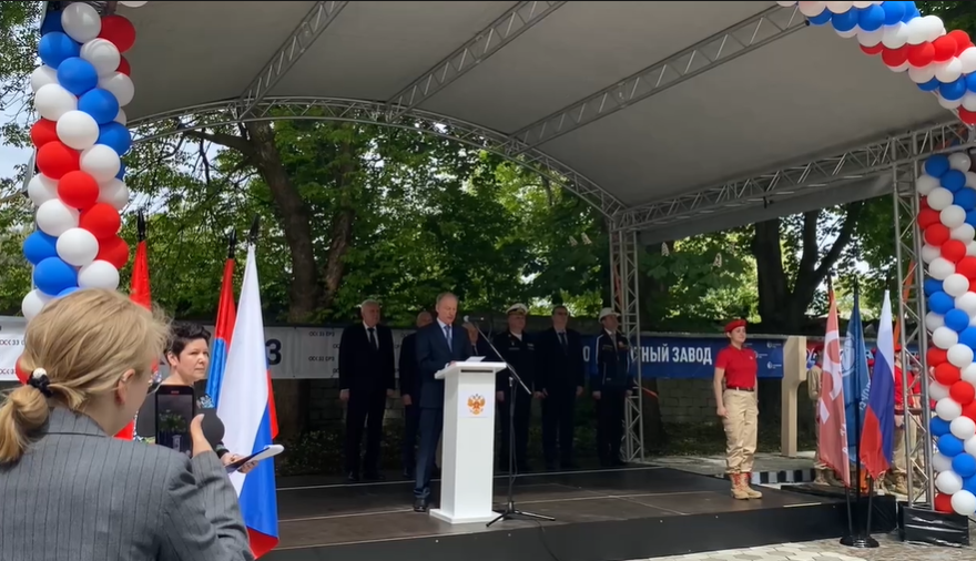 Николай Патрушев приехал с визитом в Балтийск