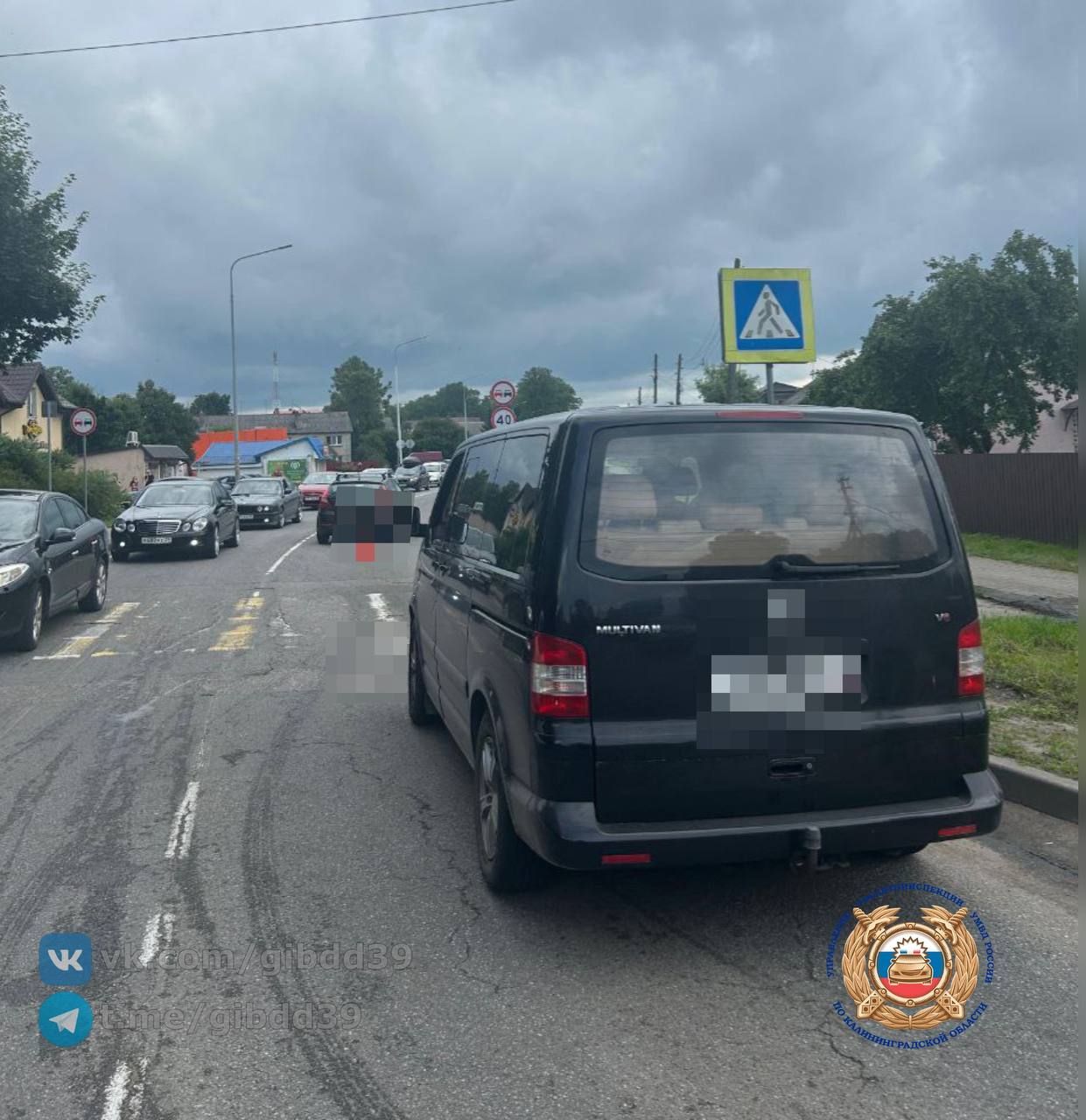 В Светловском районе 5-летняя девочка попала под колёса автомобиля