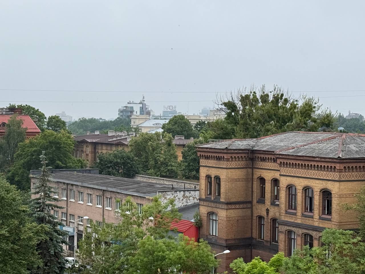 Большую часть Калининградской области накрыло туманом