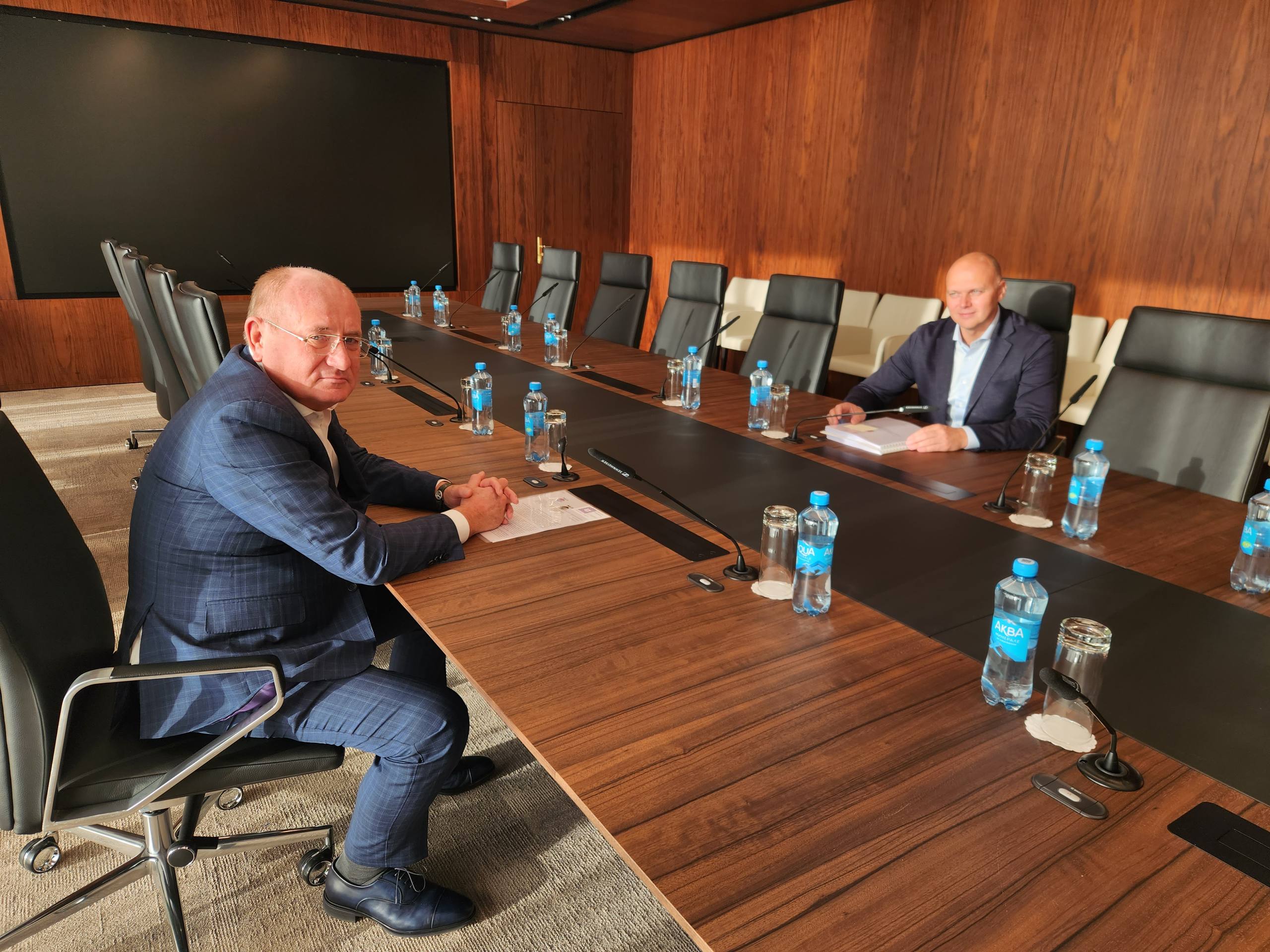 Беспрозванных и Маркелов обсудили план газификации Калининградской области