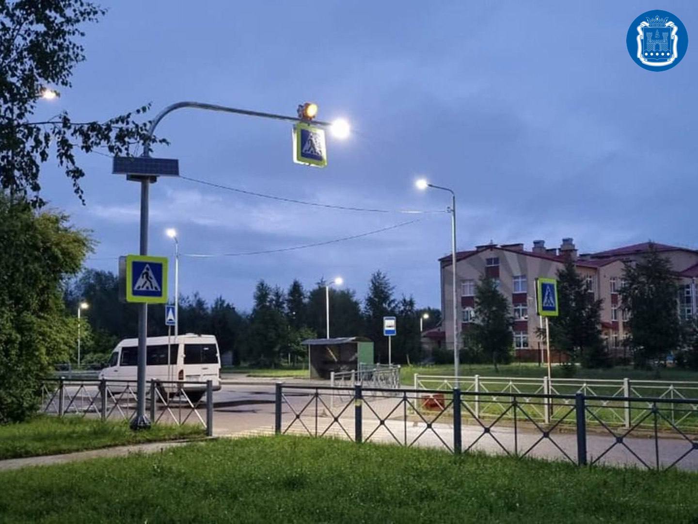 В 27 городах и посёлках региона установили уличное освещение