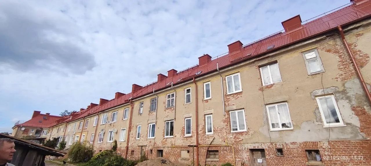В доме 9-33 на улице Пролетарской в Железнодорожном закончили капитальный ремонт крыши