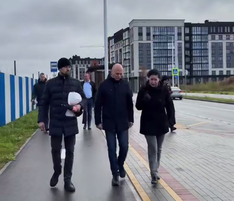 Алексей Беспрозванных проверил ход строительных работ в школе на улице Мариенко Алексей Беспрозванных проверил ход строительных работ в школе на улице Мариенко