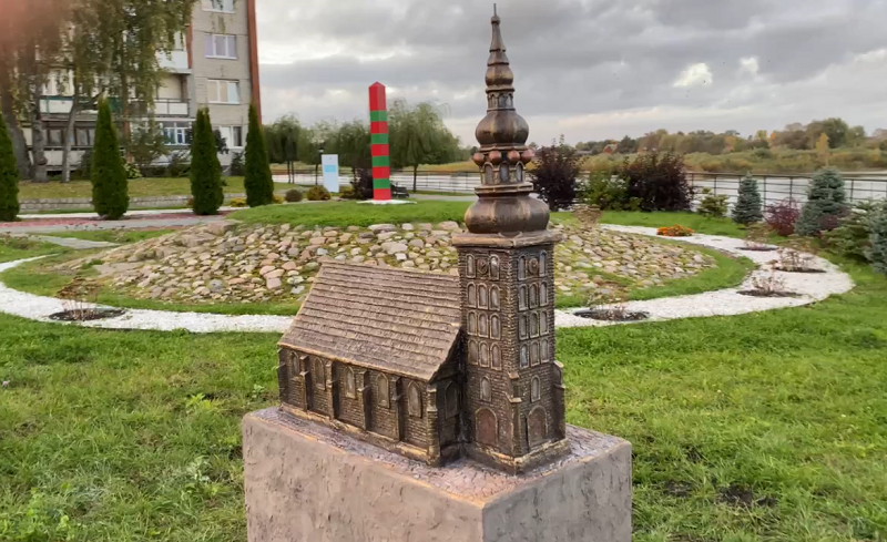 На месте Орденской кирхи в Советске установили её модель
