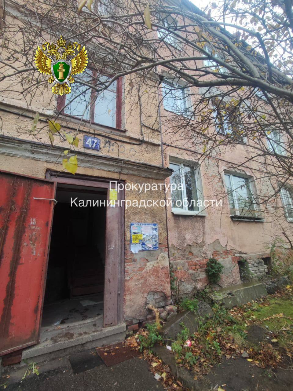 Прокуратура требует через суд расселить 85-летнюю калининградку из аварийного дома в Калининграде Прокуратура требует через суд расселить 85-летнюю калининградку из аварийного дома в Калининграде