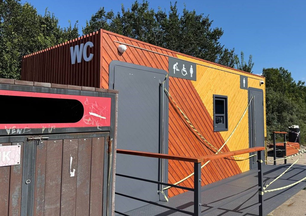 В Балтийске открыли модульный туалет возле популярной туристической точки В Балтийске открыли модульный туалет возле популярной туристической точки