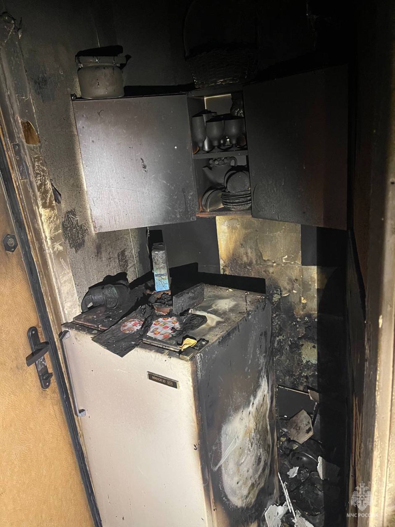 На улице Красной из-за обогревателя загорелась однокомнатная квартира