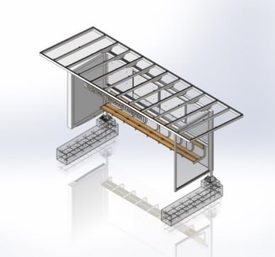 800 кг вес каждой: администрация Калининграда ищет подрядчика для изготовления остановочных пунктов