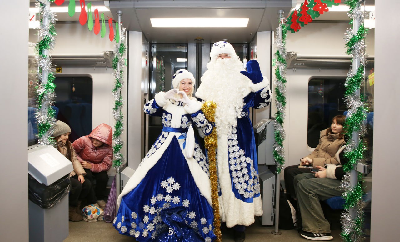 «Новогодний экспресс» свяжет Калининград, Зеленоградск и Светлогорск в праздничные дни