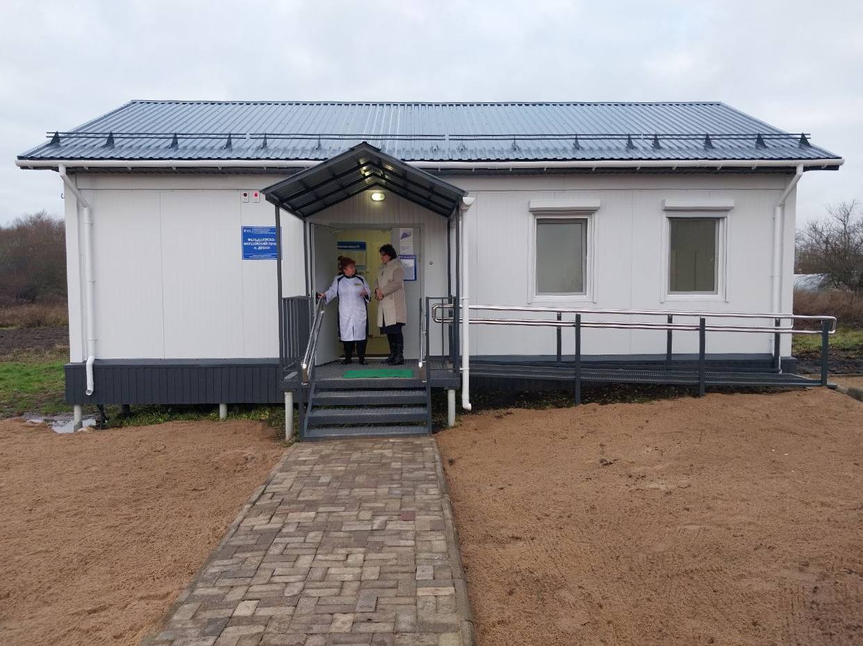 На востоке Калининградской области открыли два модульных ФАПа