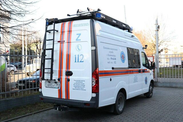 В Калининград привезли машину для разбора разрушений