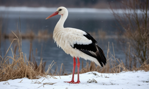 Калининградским волонтёрам удалось спасти аистов от замерзания