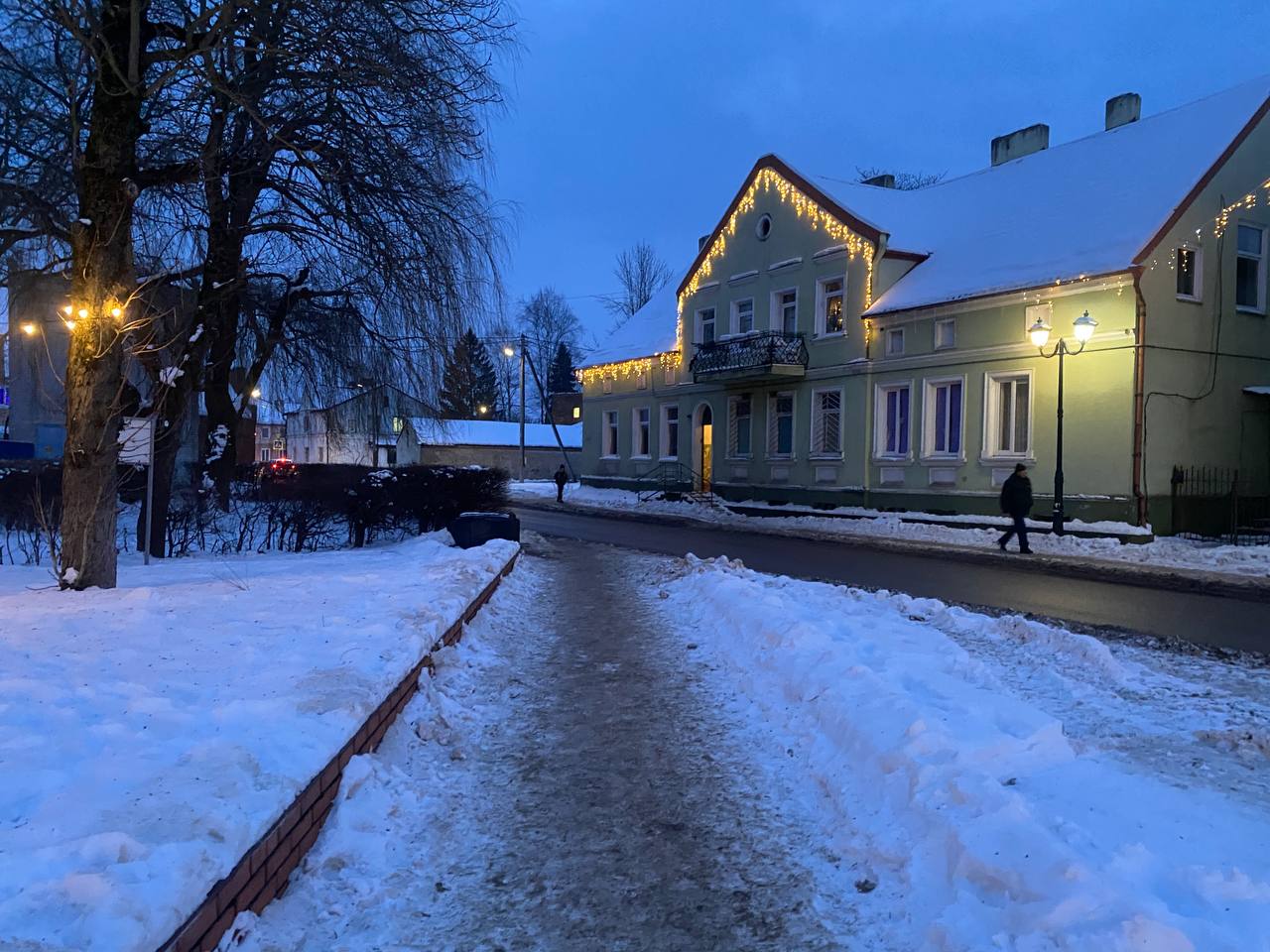 В Службе благоустройства Славского района рассказали, как проходит работа по уборке снега