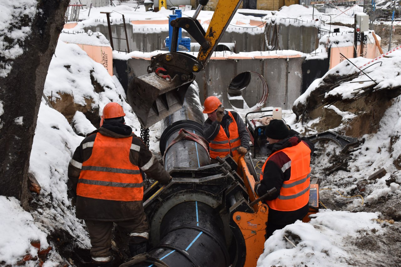 В Калининграде начался второй этап реконструкции канализационной станции на улице Полоцкой