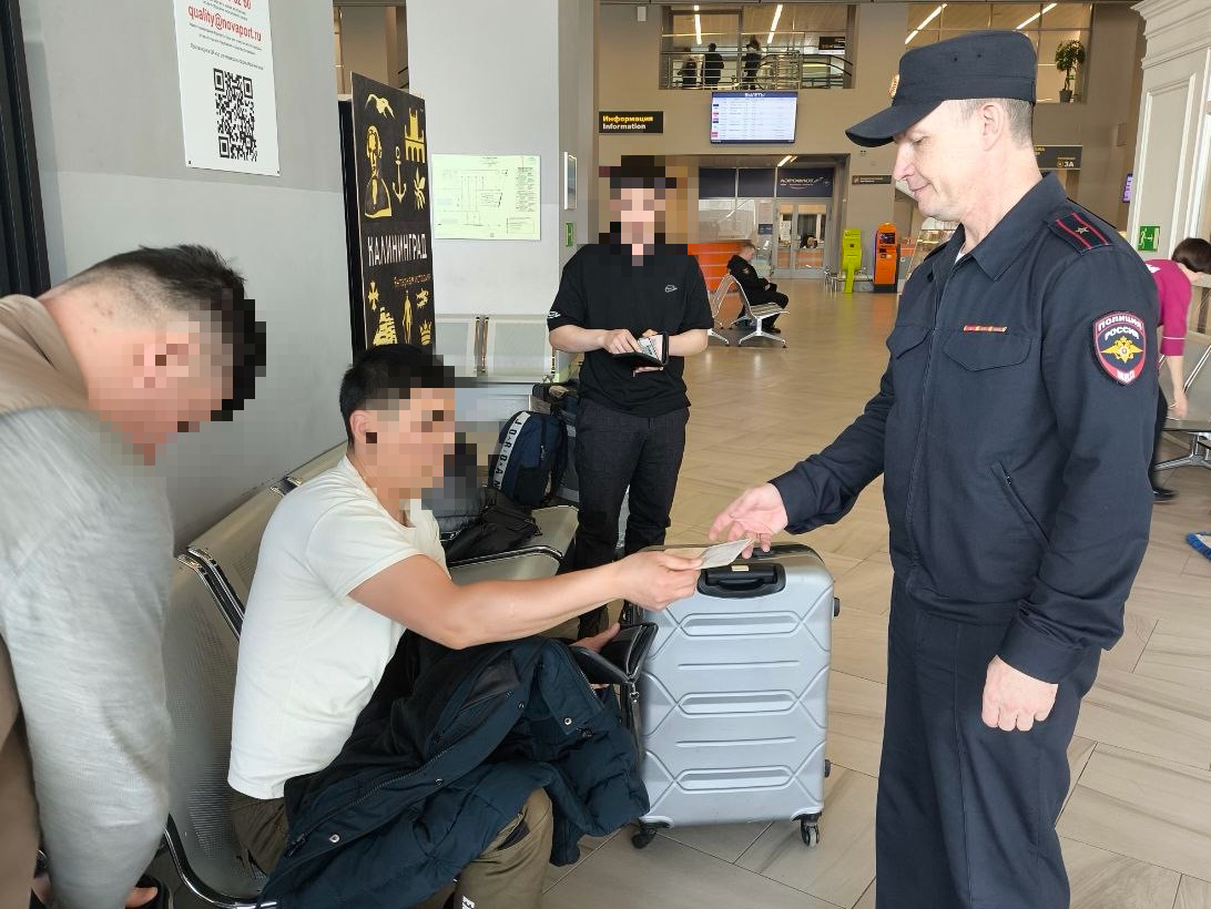 Пять запретов на въезд: в Калининградской области завершился рейд по нелегальным мигрантам