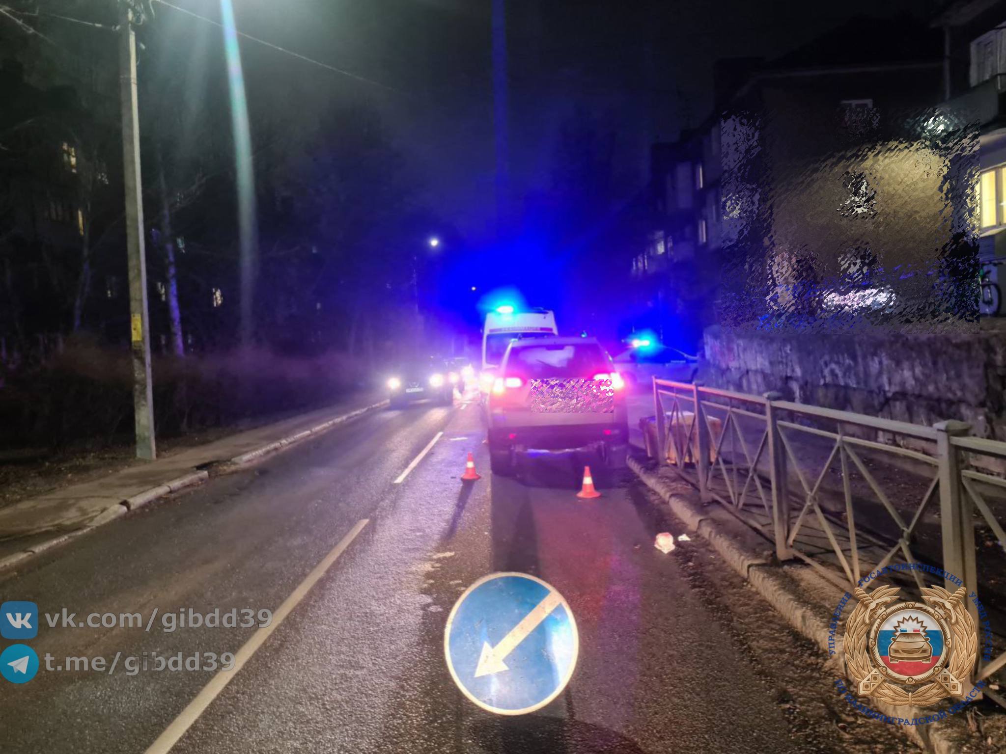 На Красносельской легковушка сбила пешехода