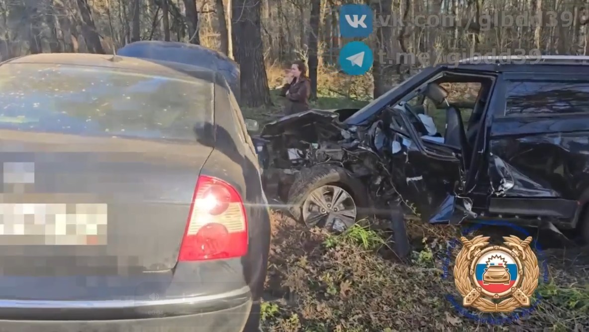 «Мицубиси» выехал на встречку: появились подробности массовой аварии на трассе Калининград — Балтийск