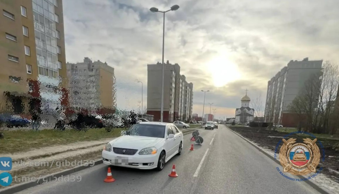 На Левитана автомобилист сбил девочку, которая перебегала дорогу