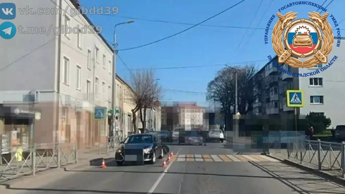 В Советске на пешеходном переходе сбили человека