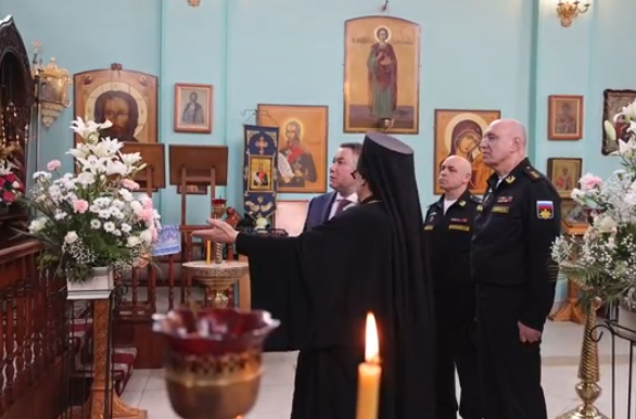 Игорь Руденя посетил военно-морскую базу в Балтийске и храм Георгия Победоносца