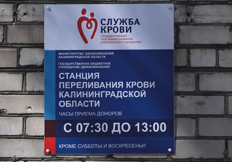 В Калининградской области свыше 11 тысяч доноров крови и костного мозга