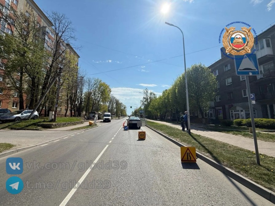 В Балтийске сбили девочку, которая перебегала дорогу вне пешеходного перехода