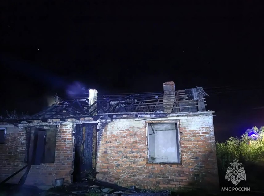 В Озерском районе при пожаре погиб 71-летний мужчина