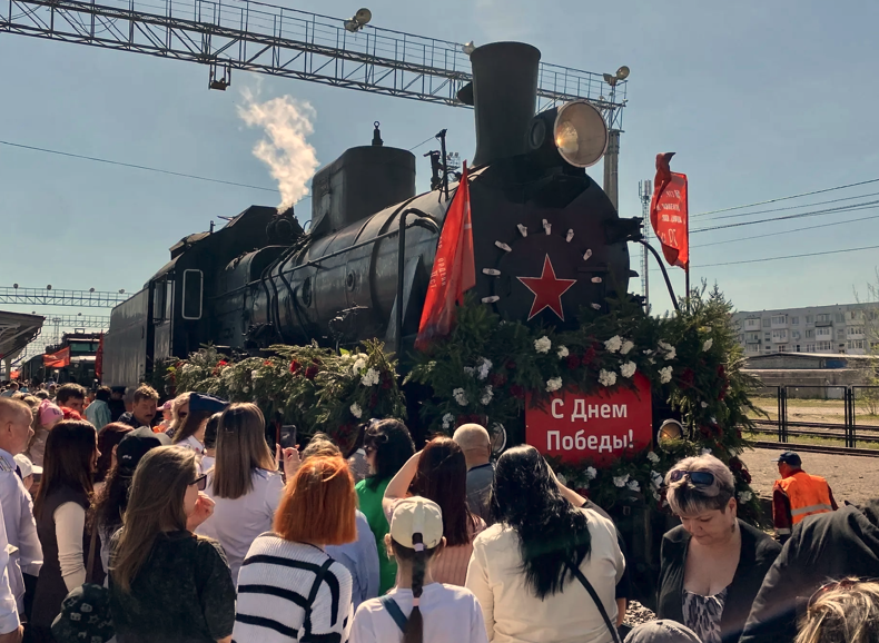 Советск встретил «Эшелон Победы»