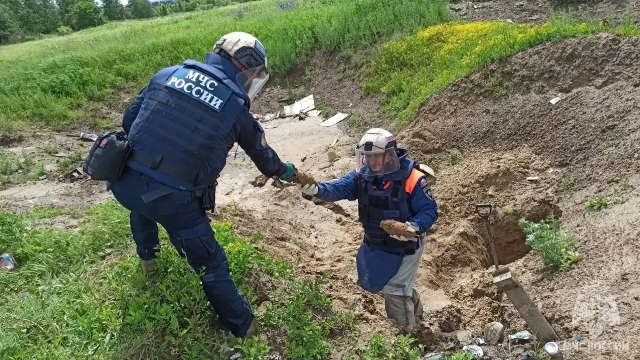 В Калининградской области обезвредили 42 бомбы времён Великой Отечественной войны
