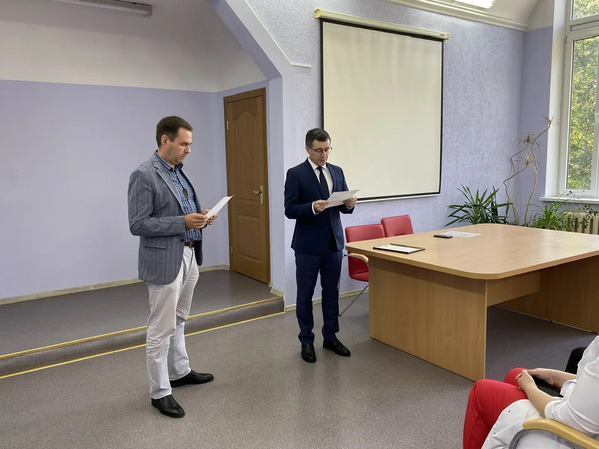 Министр здравоохранения Калининградской области посетил Советскую ЦРБ Министр здравоохранения Калининградской области посетил Советскую ЦРБ