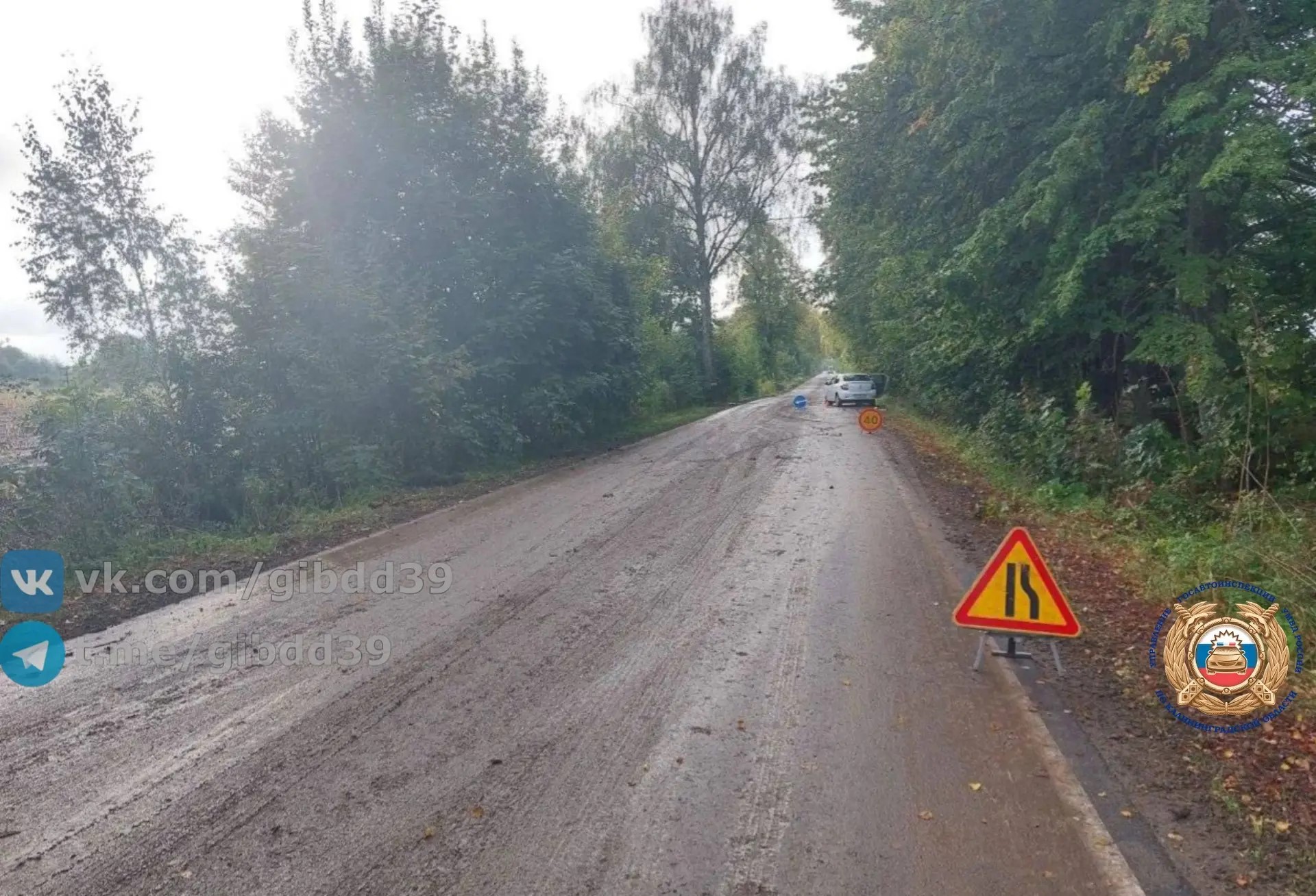 На трассе «Ульяново – Маевка – Высокое» автомобиль врезался в дерево На трассе «Ульяново – Маевка – Высокое» автомобиль врезался в дерево