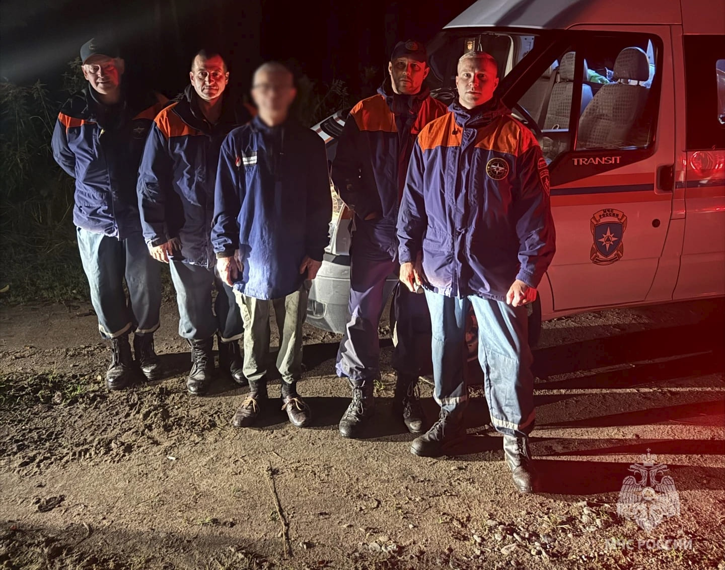 В Правдинском округе спасатели вывели заблудившегося мужчину из леса