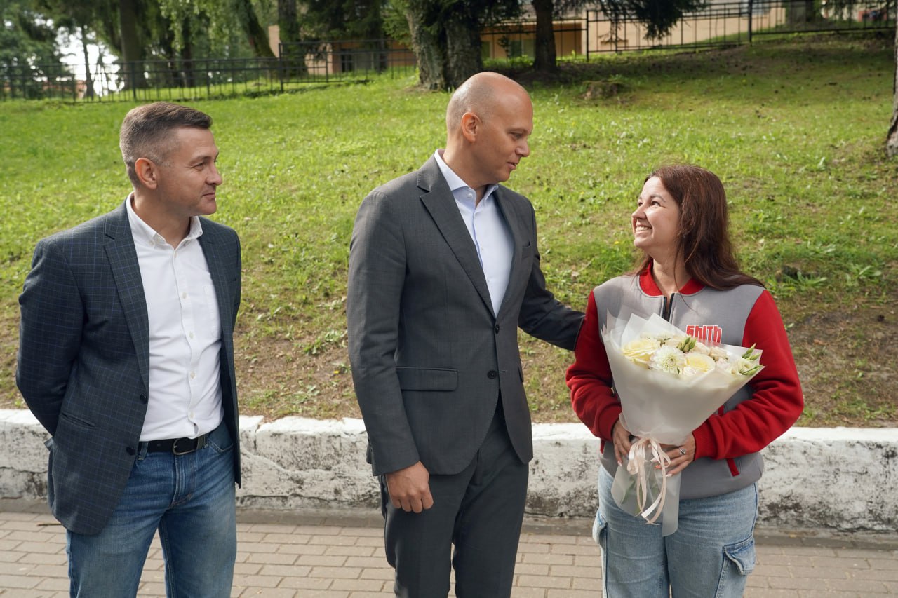 Дети из Курской области отдыхают в лагере в Светлогорске