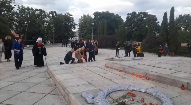 В Калининграде зажгли «свечи памяти»