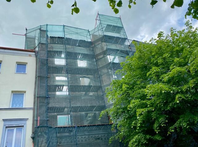 В Советске ремонтируют бывший театр Королевы Луизы
