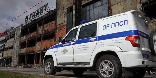 Что осталось на месте пожара в ТЦ «Гиант»  в Калининграде